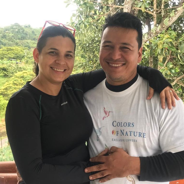 Carolina RafetとCesar Ospina